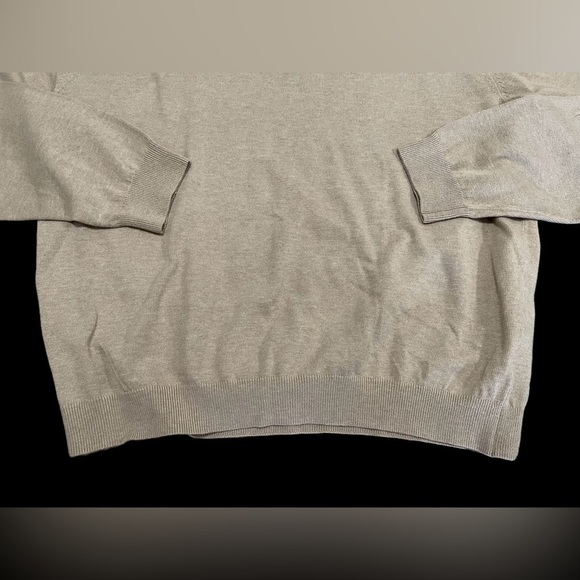 Eddie Bauer Men's Cotton V-Neck Pullover Sweater - Picture 3 of 6